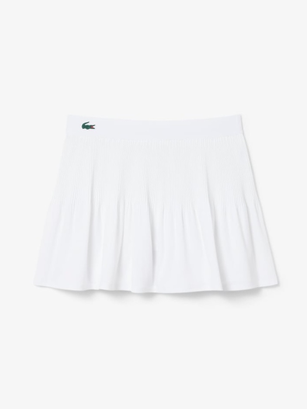 Lacoste Ultra Dry Tennis Skirt with Liner White Pleated size 38 / Medium - Picture 7 of 12